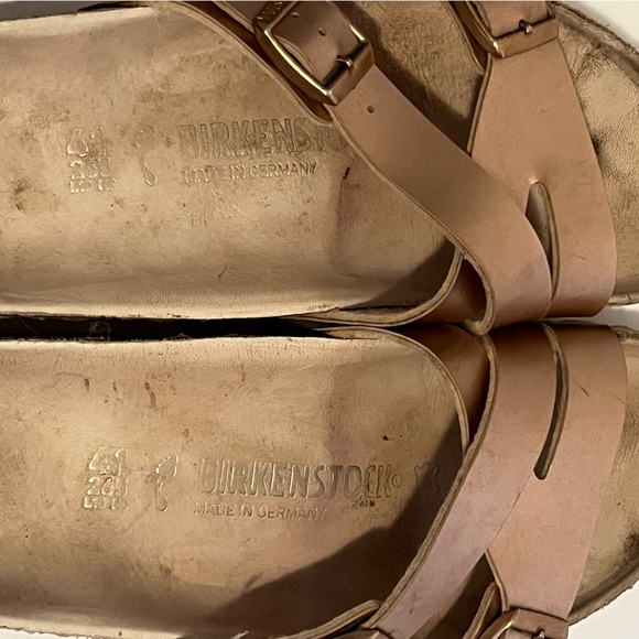 Birkenstock Yao Lux Electric Metallic Rose Gold Sandals - Picture 7 of 16